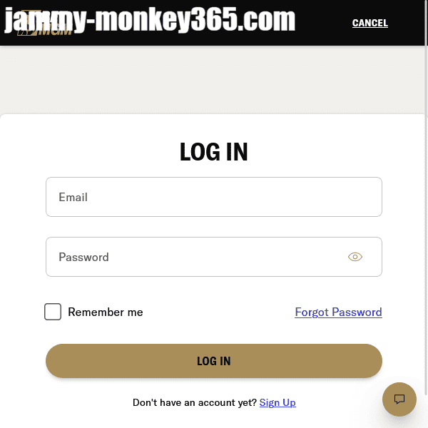 Jammy Monkey Casino Login