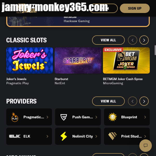 Jammy Monkey Slingo